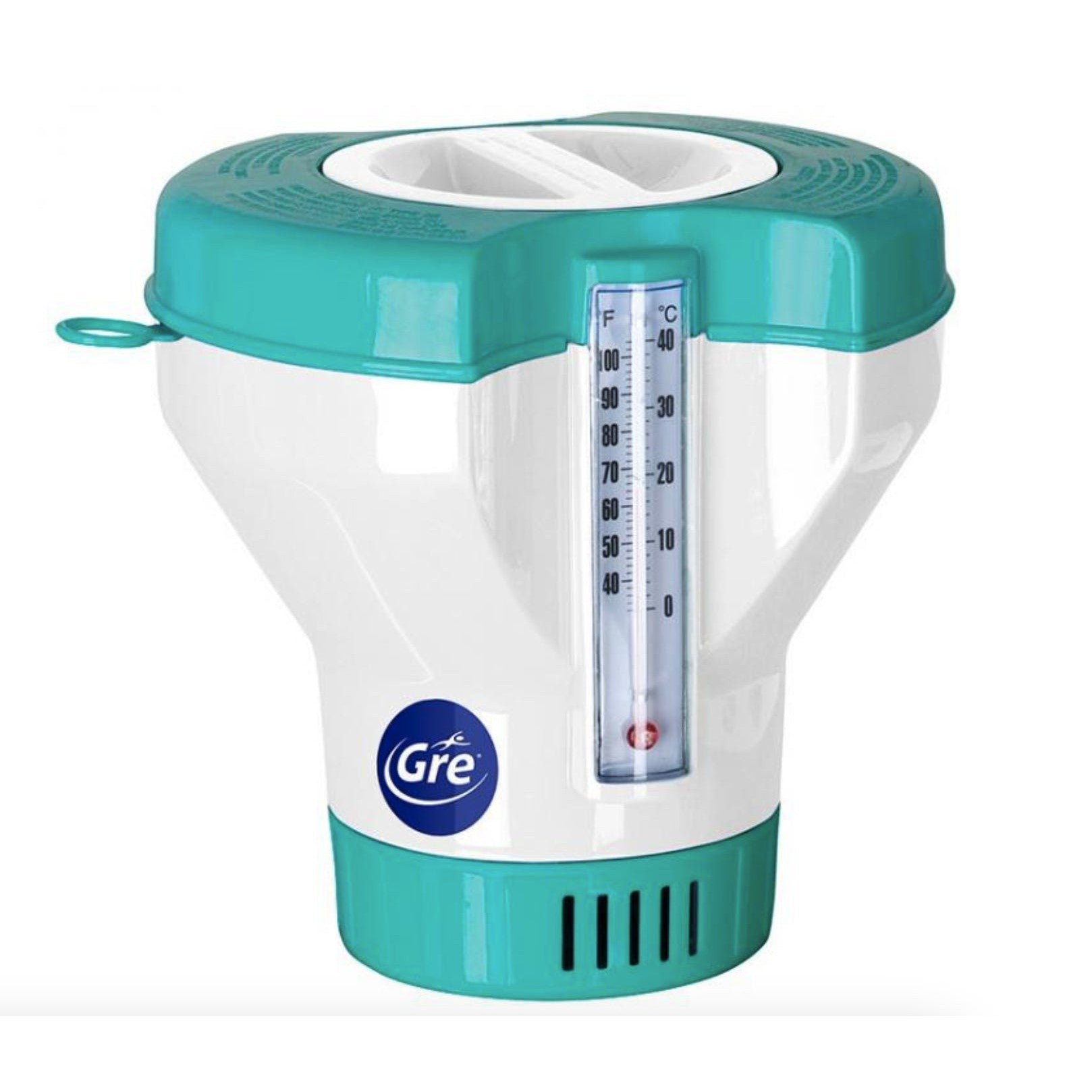 Gre - Dosificador de cloro flotante con termómetro - BricoandPool