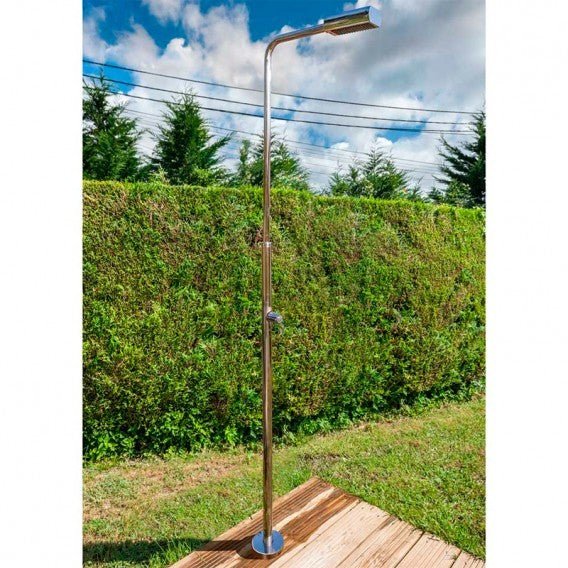 Gre - Ducha de acero inoxidable Minimal - BricoandPool