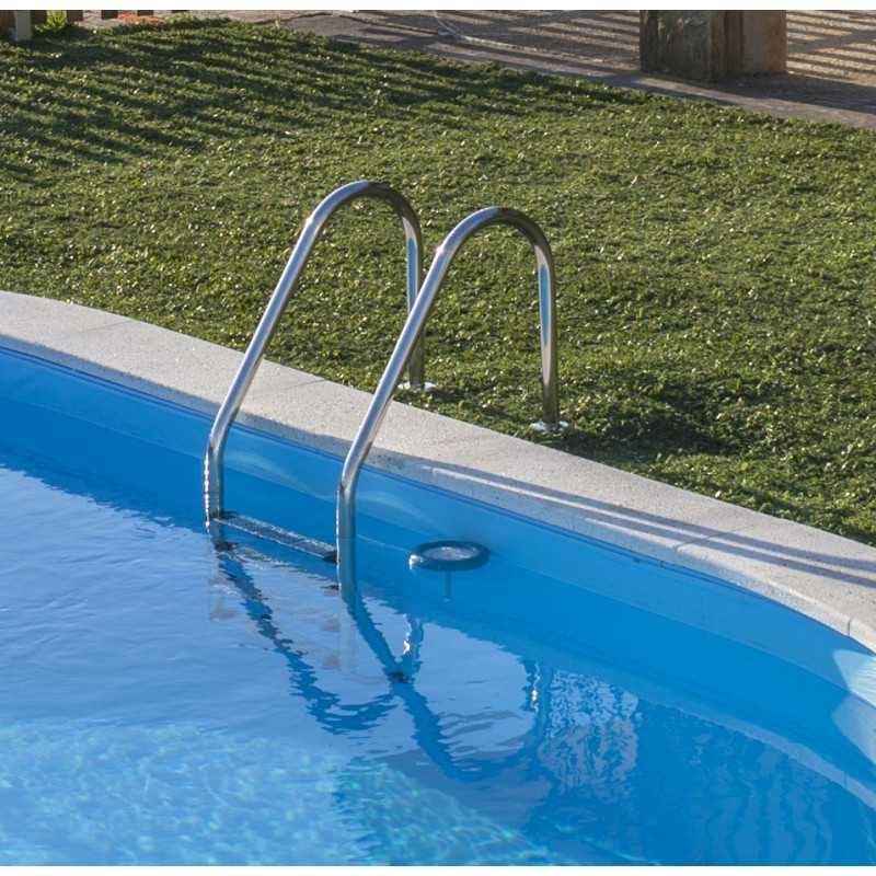 Gre - Escalera para piscina enterrada - BricoandPool