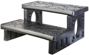 Gre - Escalera para SPA de 2 peldaños SPAL2 - BricoandPool