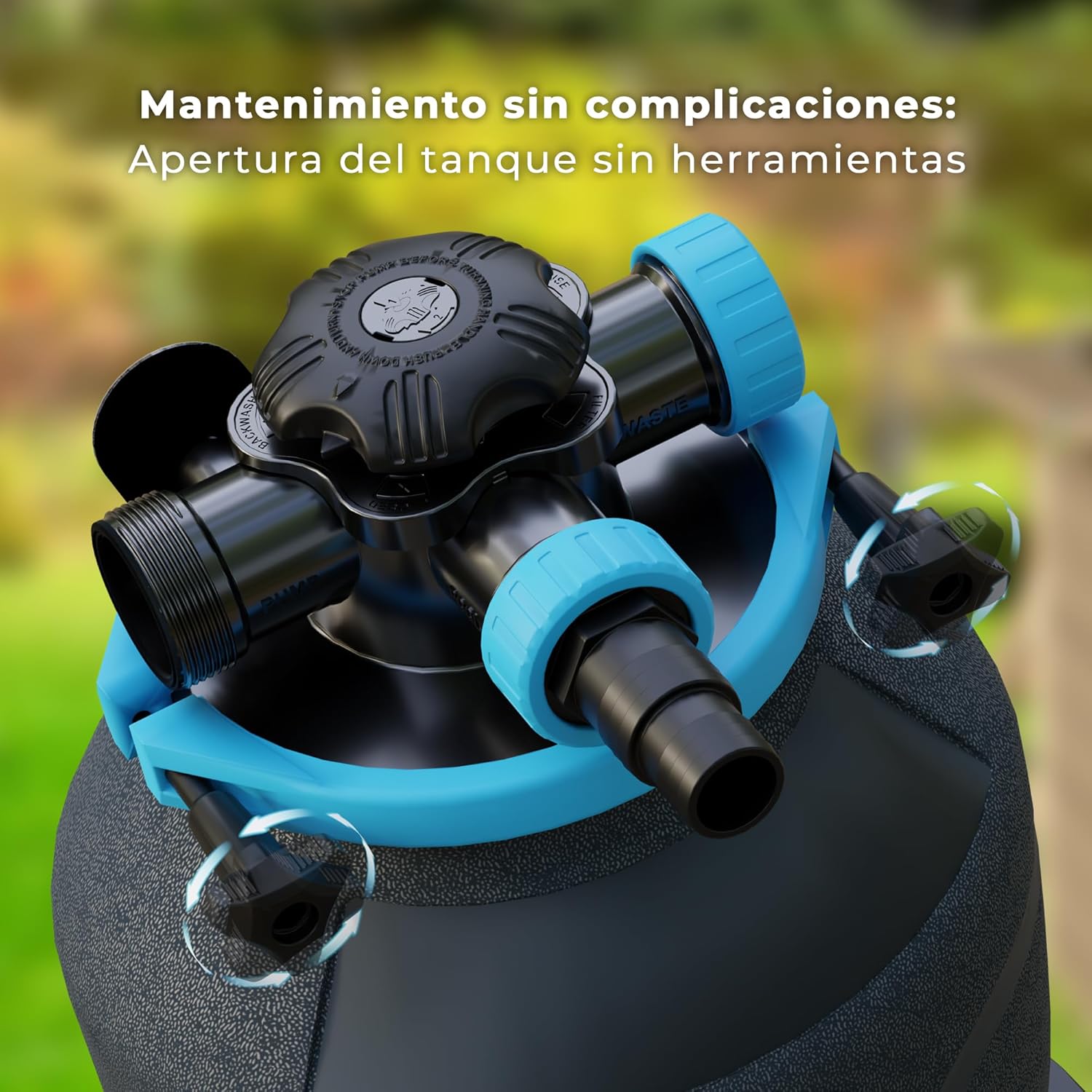 Gre - Filtro de arena Gre depuradora piscina con bomba - BricoandPool