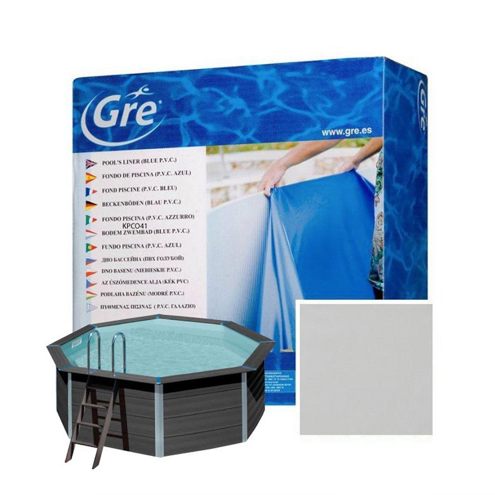 Gre - Liner para piscina de composite octogonal - BricoandPool