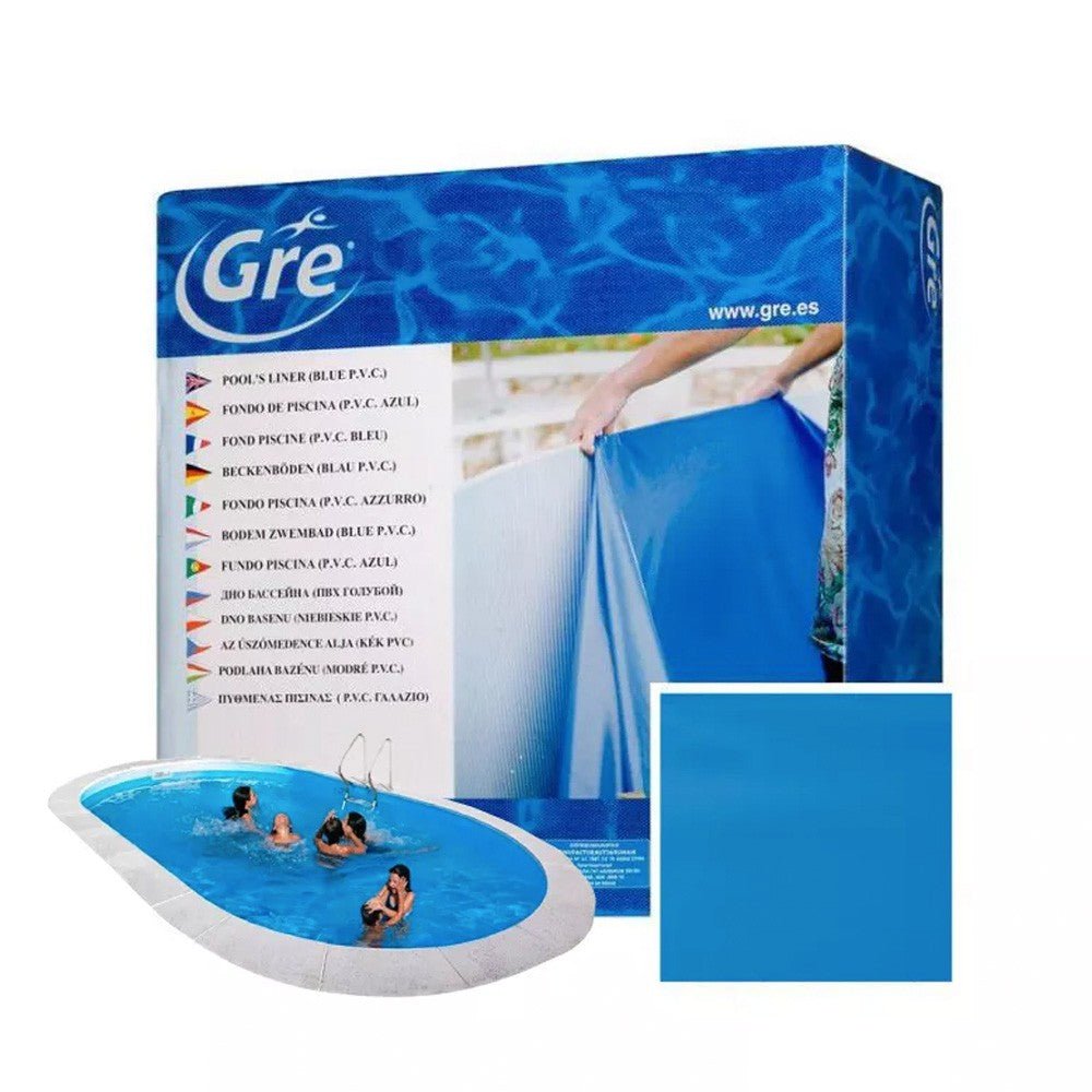 Gre - Liner para piscina enterrada ovalada - BricoandPool