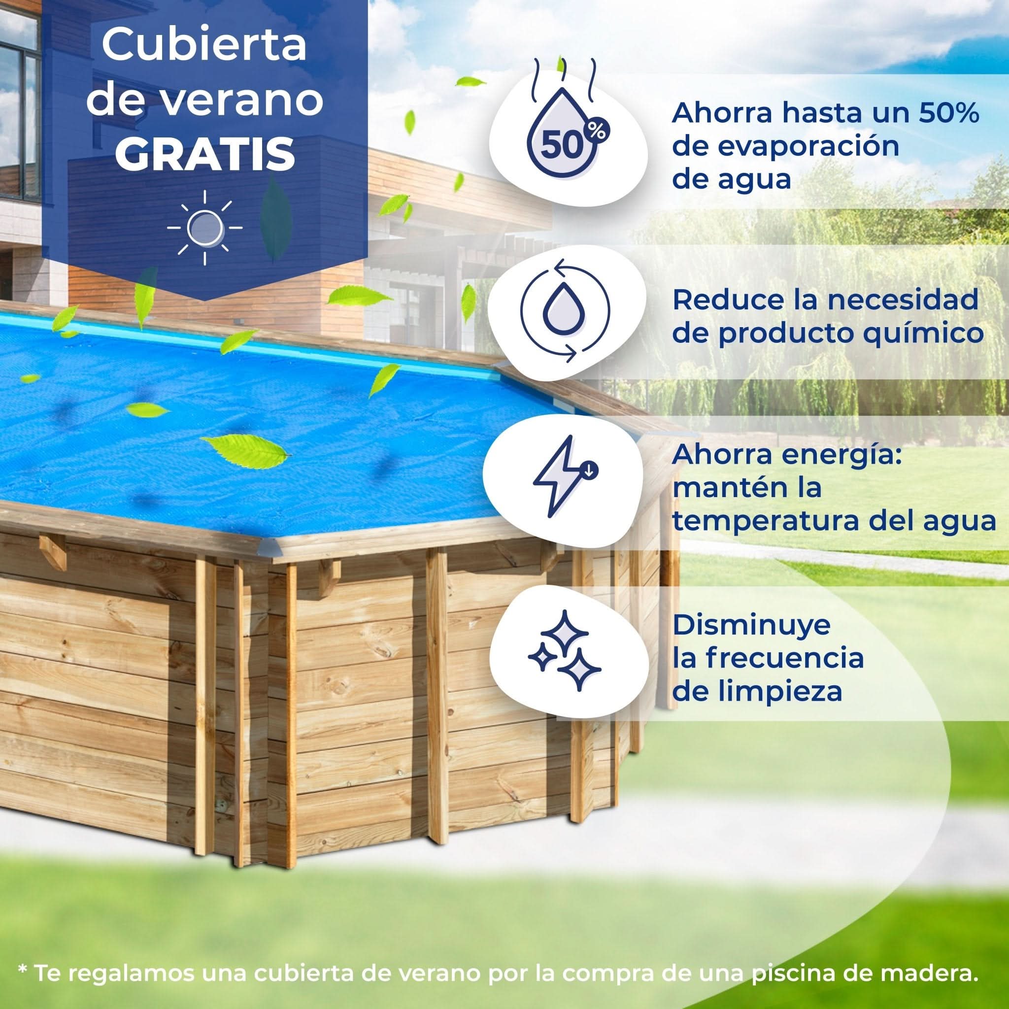 Gre - Piscina de madera Sunbay Vanille 2 400x119 - BricoandPool
