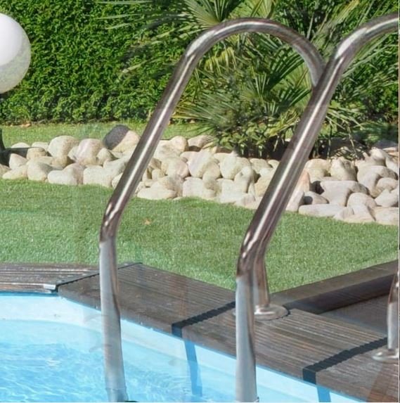 Gre - Piscina de madera Sunbay Vermela 672x472x146 - BricoandPool