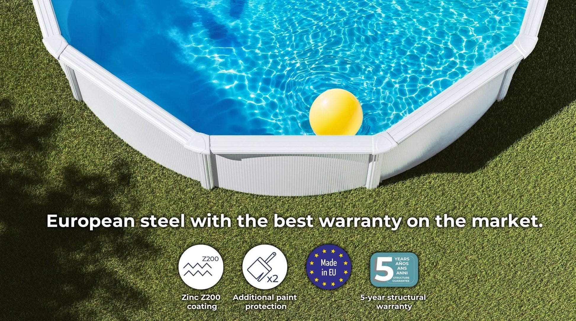 Gre - Piscina Fidji circular - BricoandPool