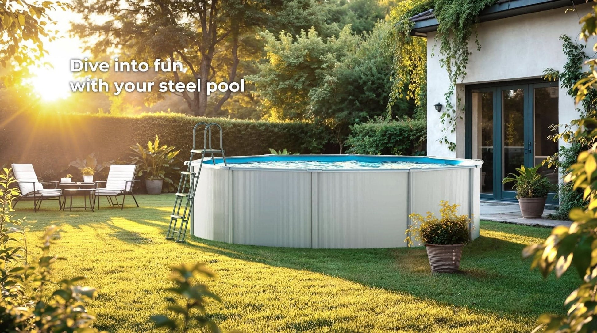 Gre - Piscina Fidji circular - BricoandPool