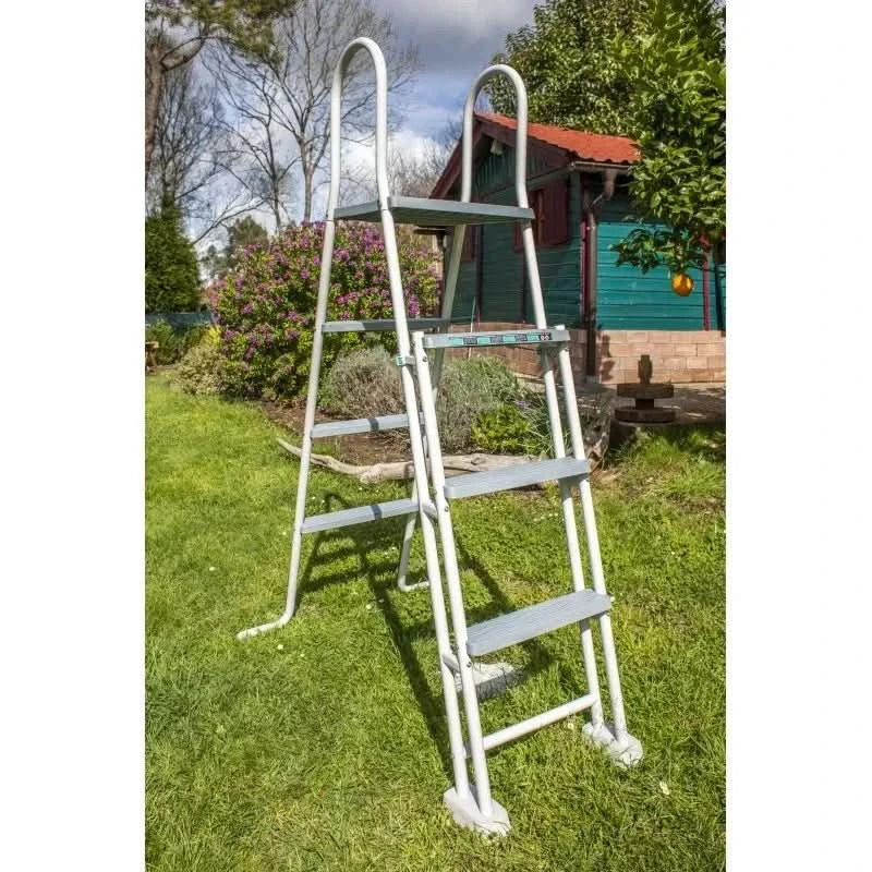 Gre - Piscina Mauritius Ovalada imitación madera - BricoandPool