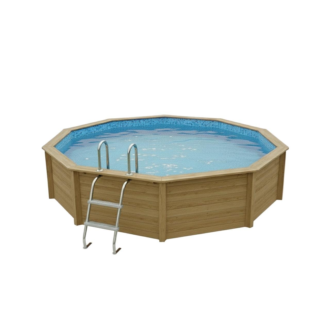 Gre - Piscina Naturalis Decagonal 493x472 cm - BricoandPool