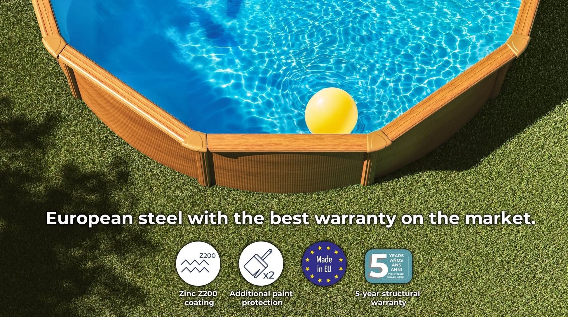 Gre - Piscina Sicilia Ovalada - BricoandPool