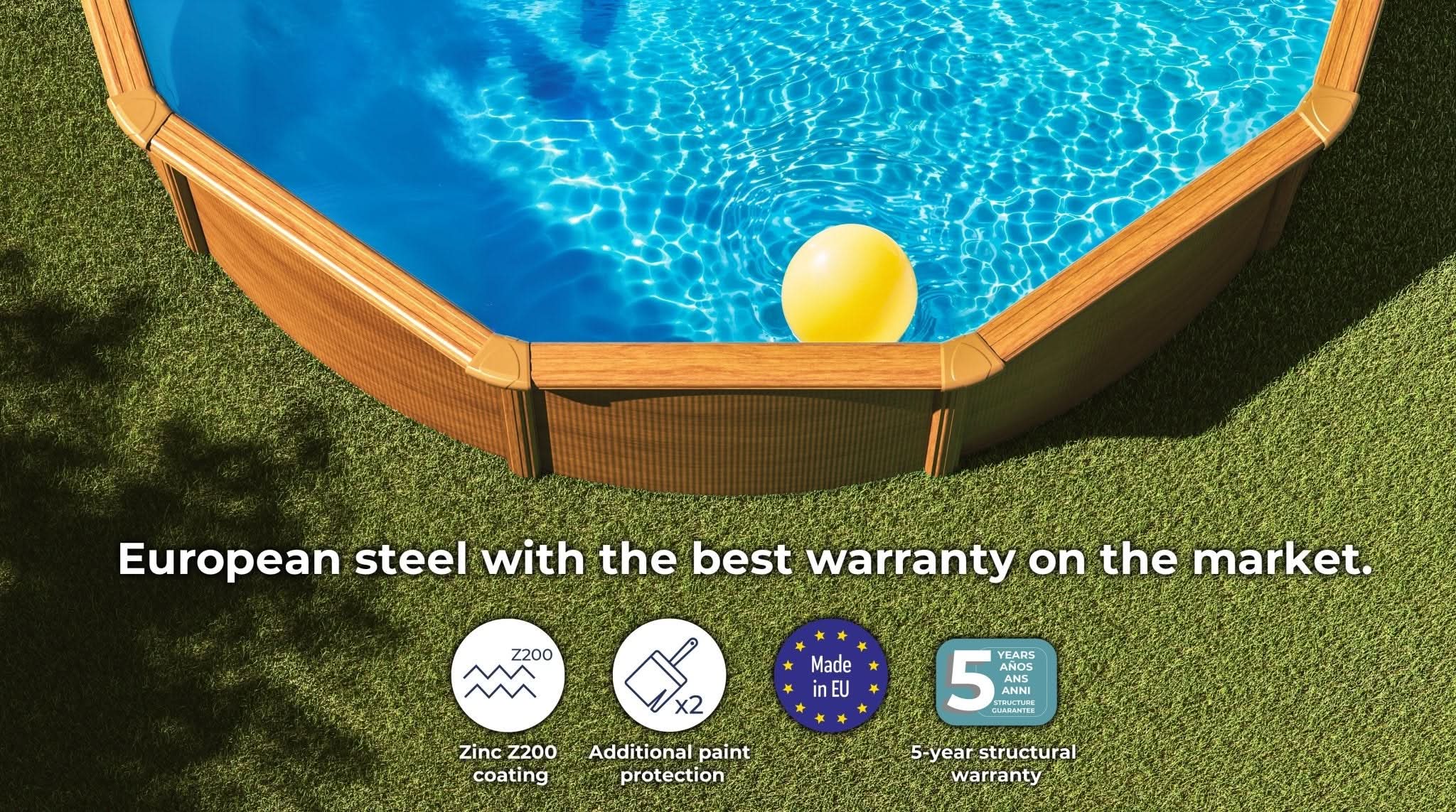 Gre - Piscina Sicilia Ovalada - BricoandPool