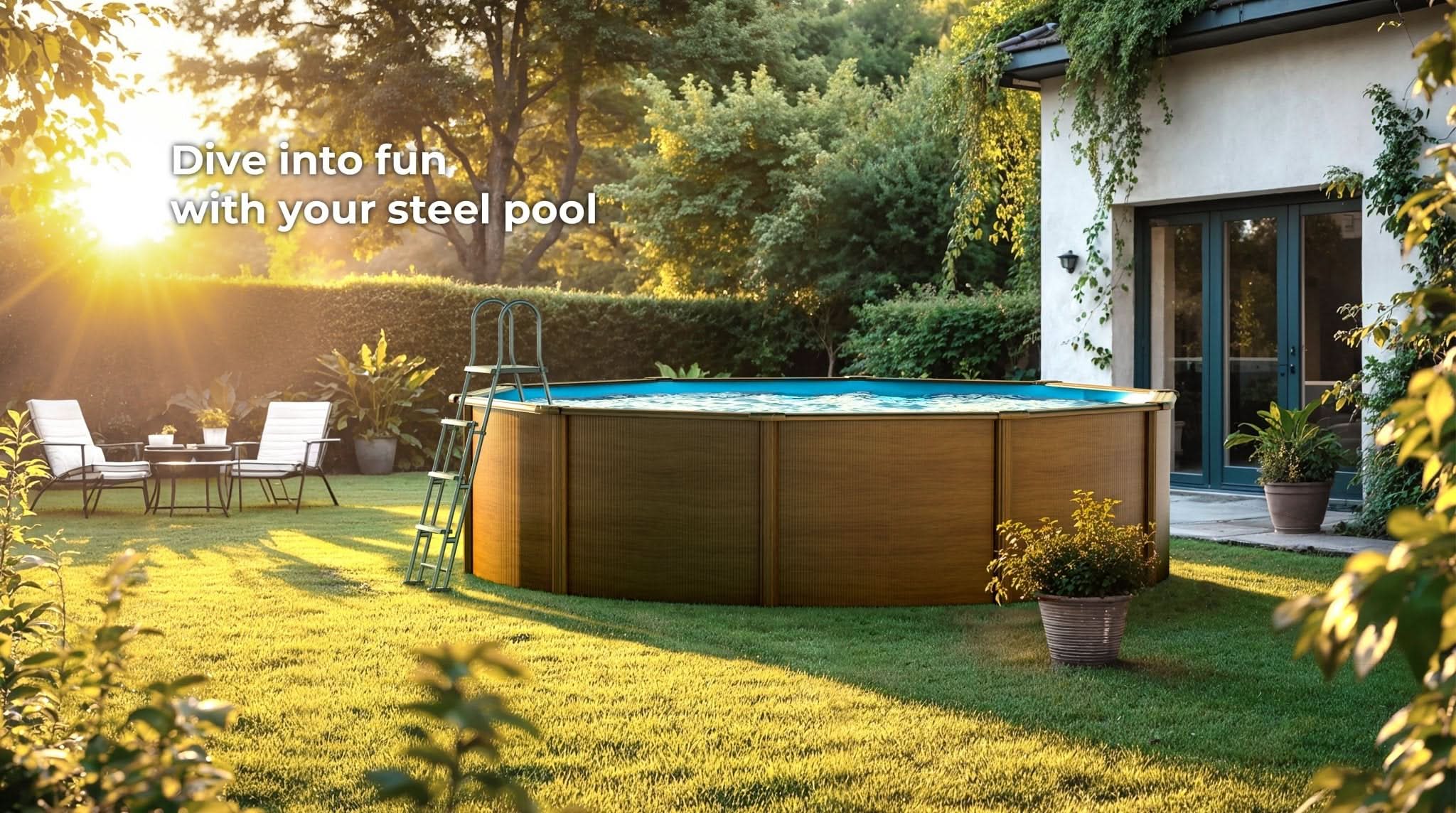 Gre - Piscina Sicilia Ovalada - BricoandPool