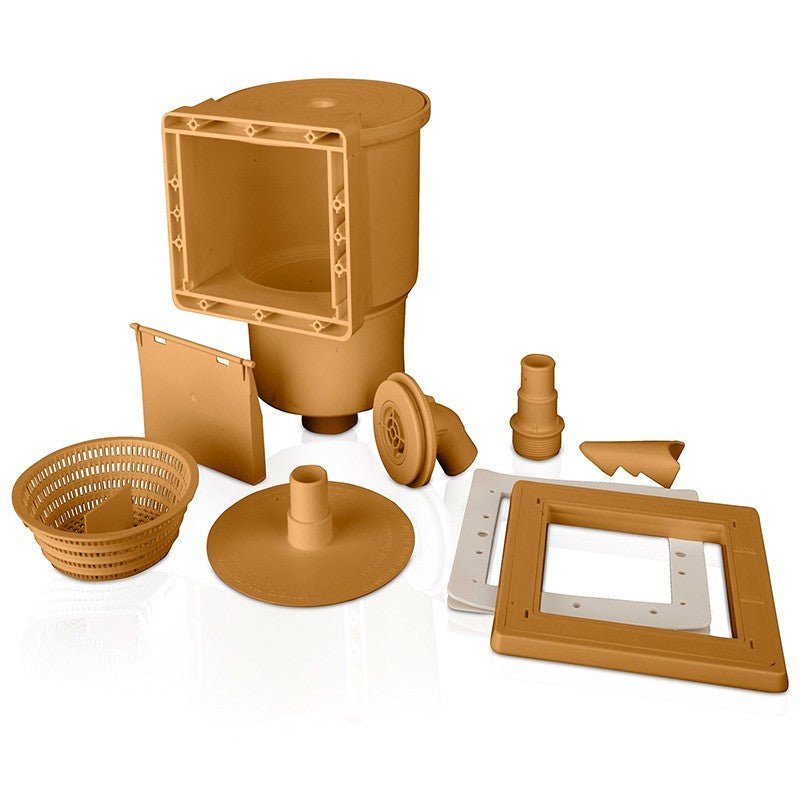 Gre - Skimmer marrón y boquilla de impulsión - BricoandPool