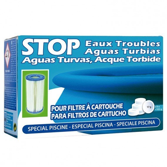 Gre - Stop aguas turbias (para filtros de cartucho) SATC6 102g - BricoandPool