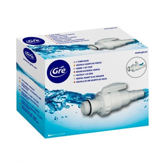 Gre - Válvula cuarto de vuelta 621702 - BricoandPool