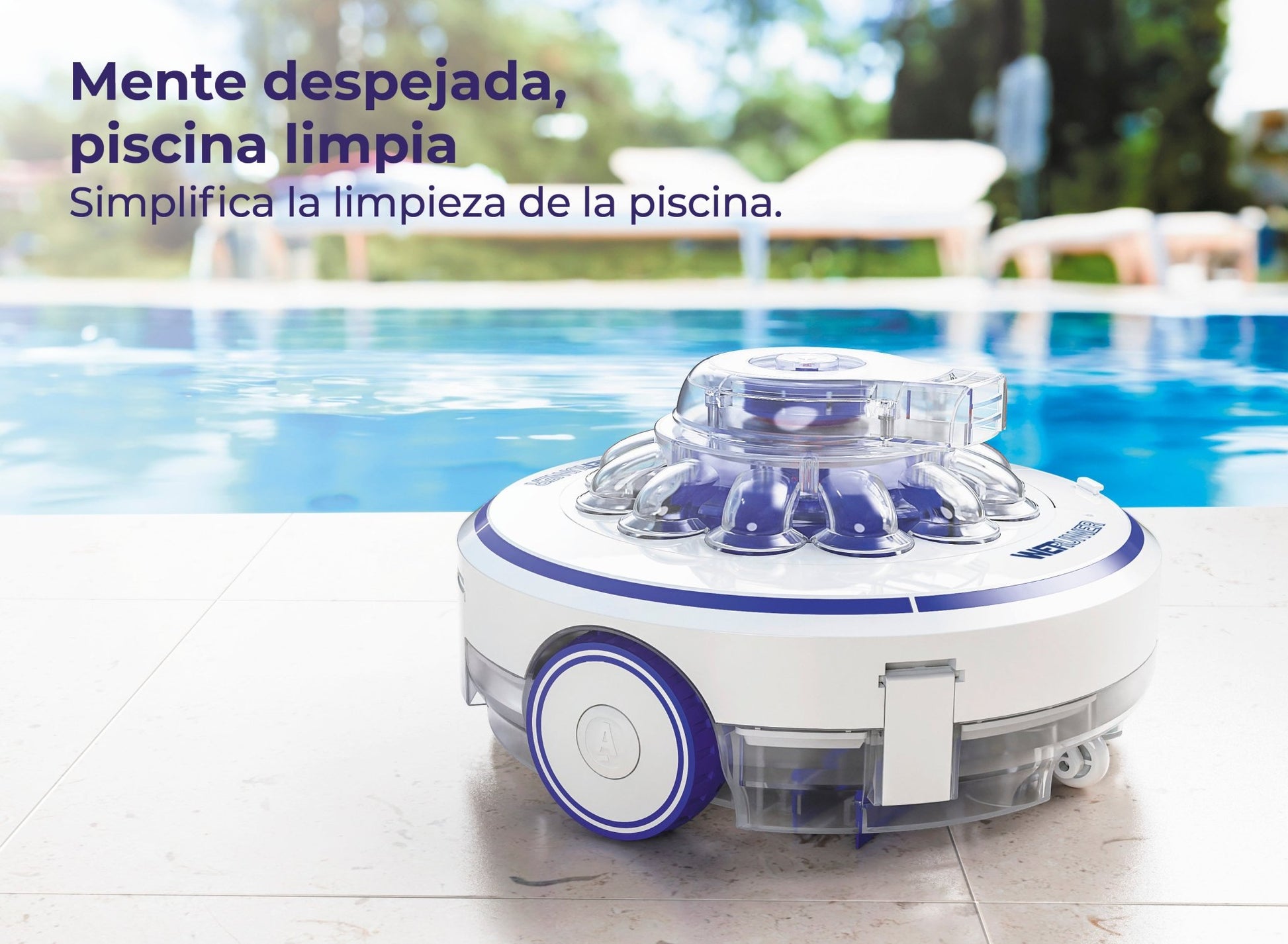 GRE - Wet Runner Limpiafondos piscina bateria sin cable RBR60 - BricoandPool