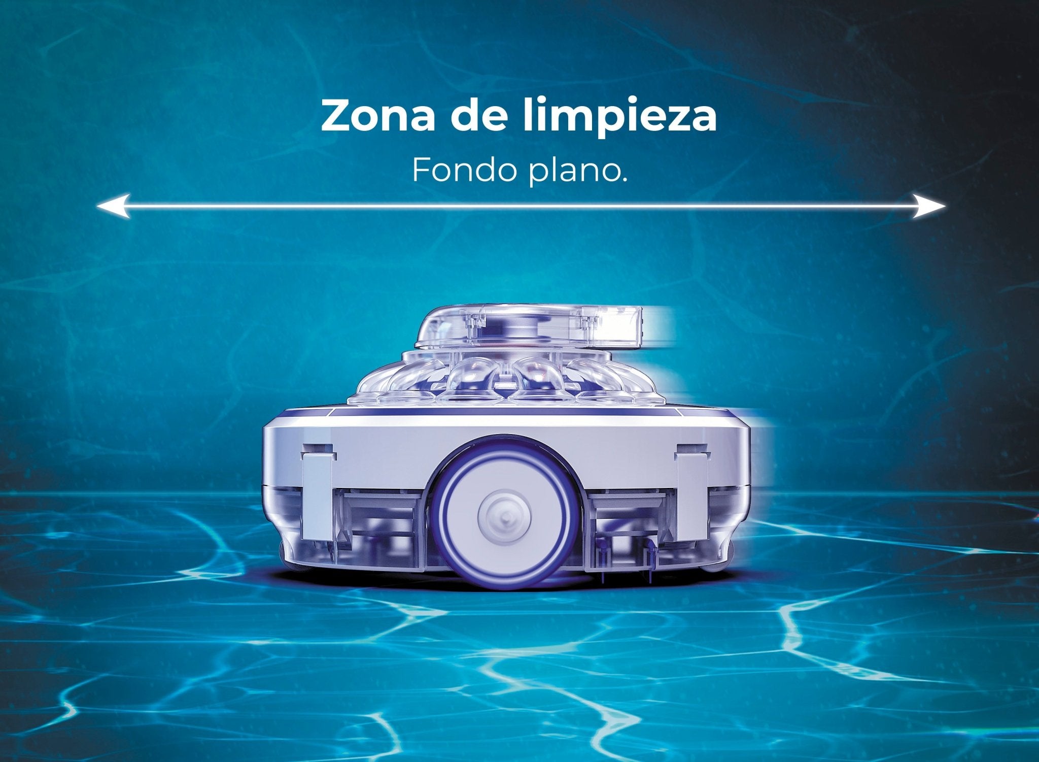 GRE - Wet Runner Limpiafondos piscina bateria sin cable RBR60 - BricoandPool