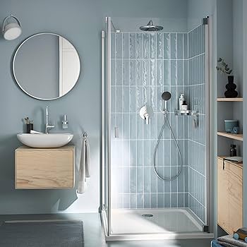 Grohe - Eurosmart Conjunto empotrado con ducha mural Tempesta 250 - BricoandPool