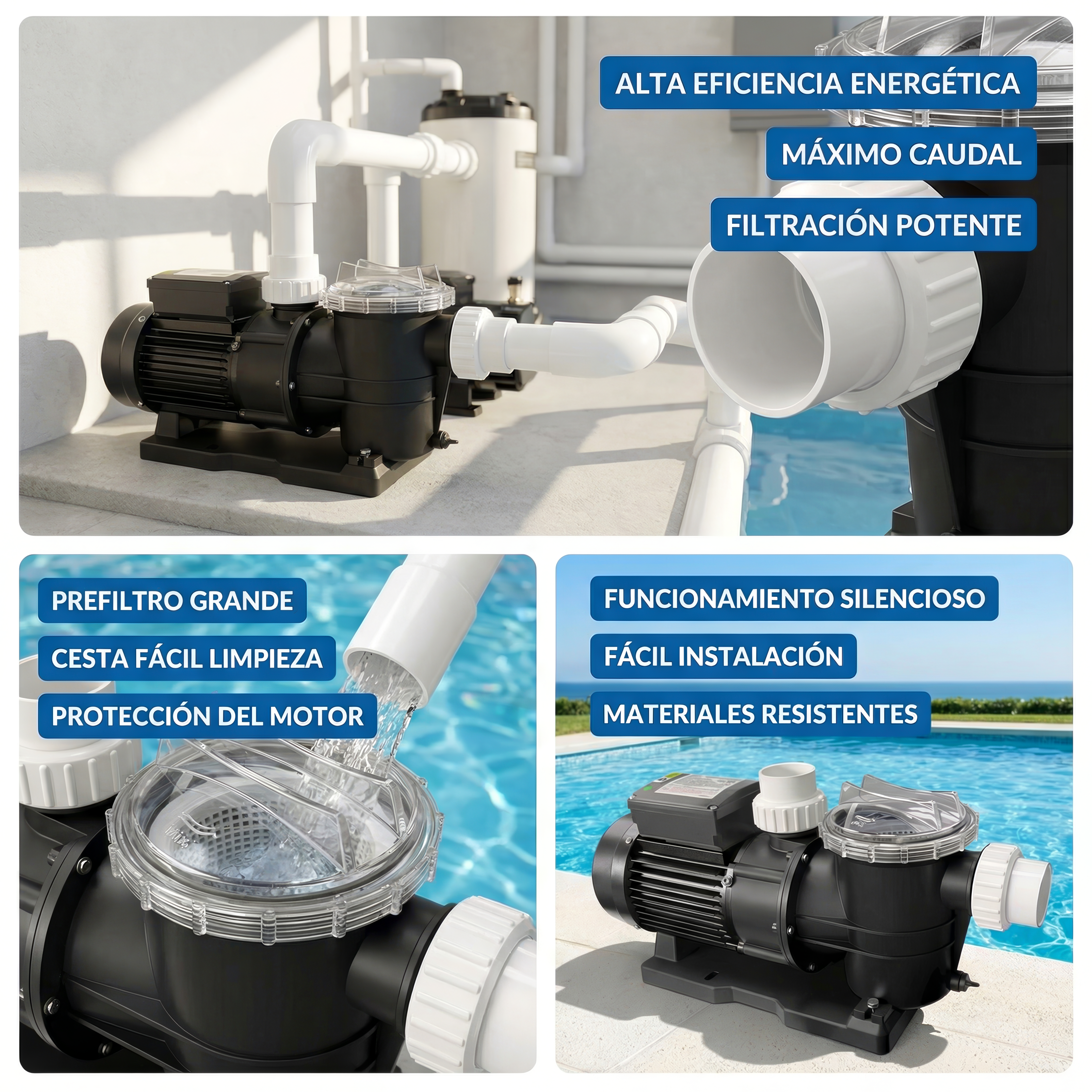 Nix Pool - Pompa per piscina X