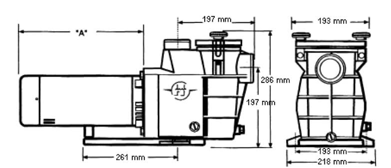HAYWARD - Bomba de piscina Max Flo - BricoandPool