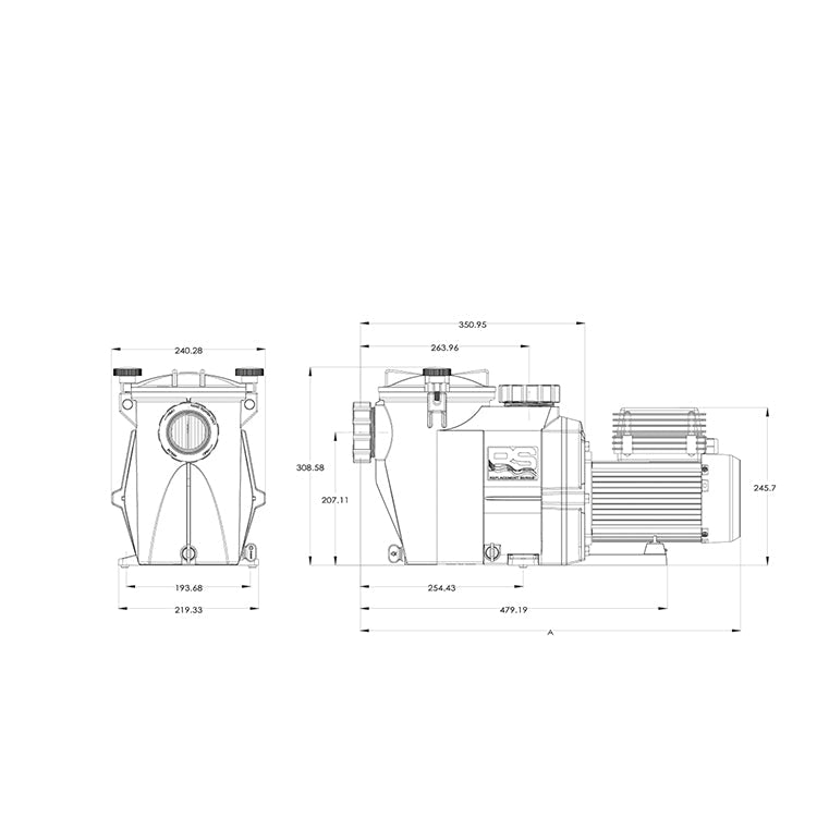 Hayward - Bomba de piscina RSII - BricoandPool
