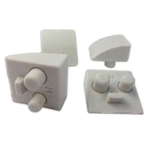 Hayward - Patín de ceramica Navigator Pool Vac (4 uds) AXV014CP - BricoandPool