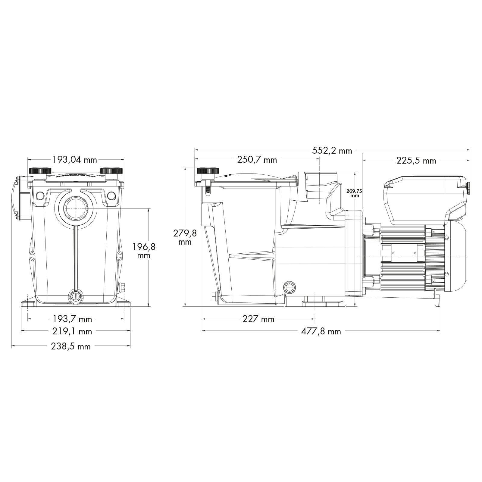 HAYWARD - Superpump VSTD (Vel. Variable) - BricoandPool