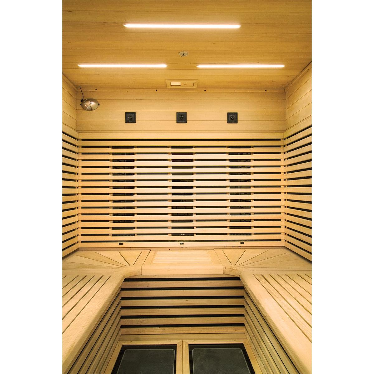 Holl's - Sauna de infrarrojos Canopée de 6 plazas - BricoandPool