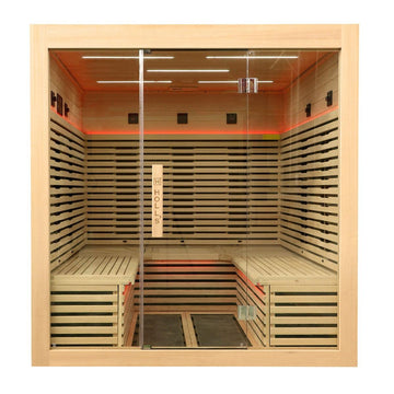 Holl's - Sauna de infrarrojos Canopée de 6 plazas - BricoandPool