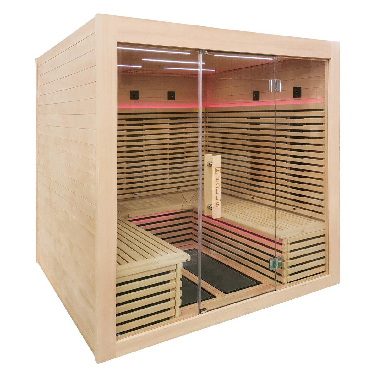 Holl's - Sauna de infrarrojos Canopée de 6 plazas - BricoandPool