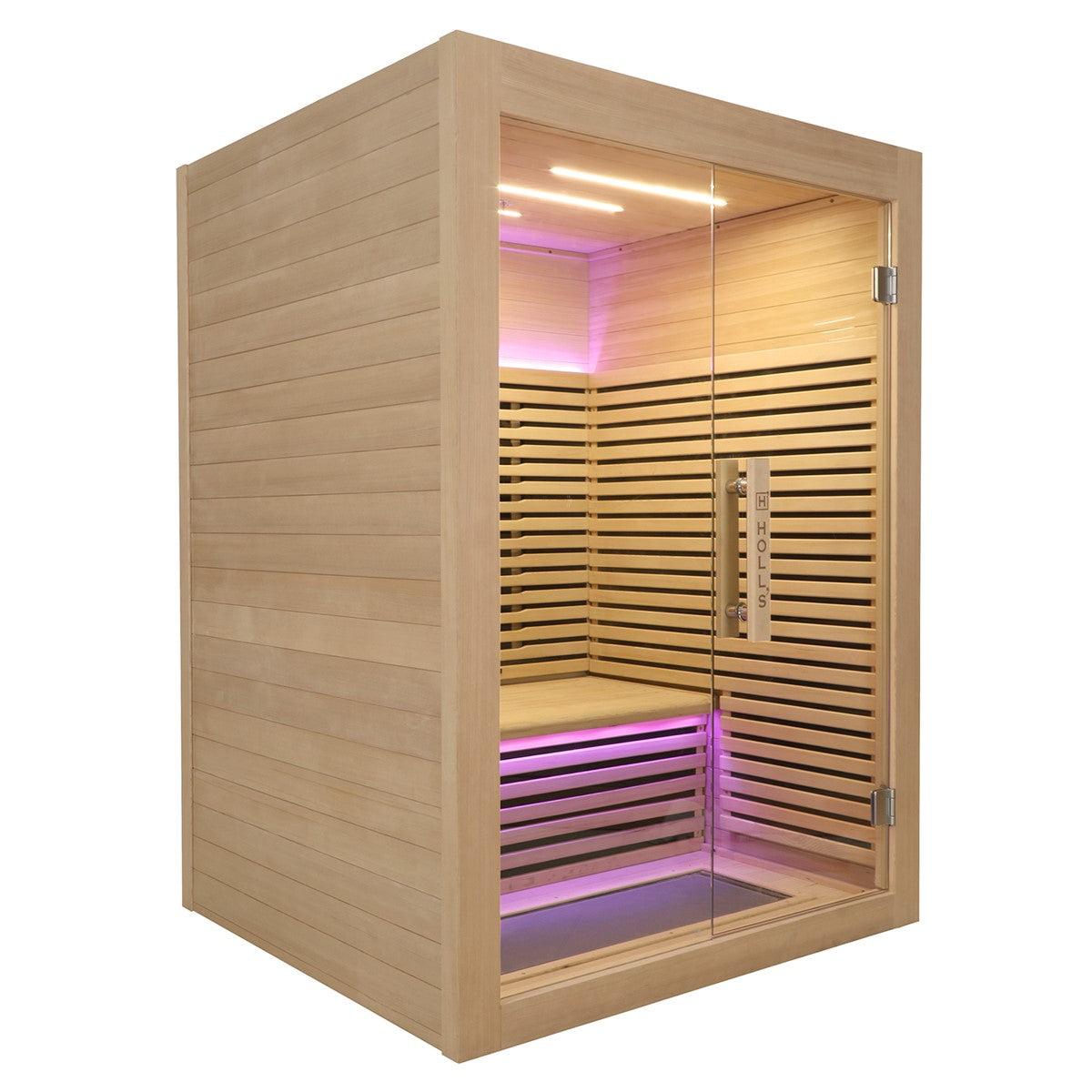 Holl's - Sauna de infrarrojos de 2 plazas Canopée - BricoandPool