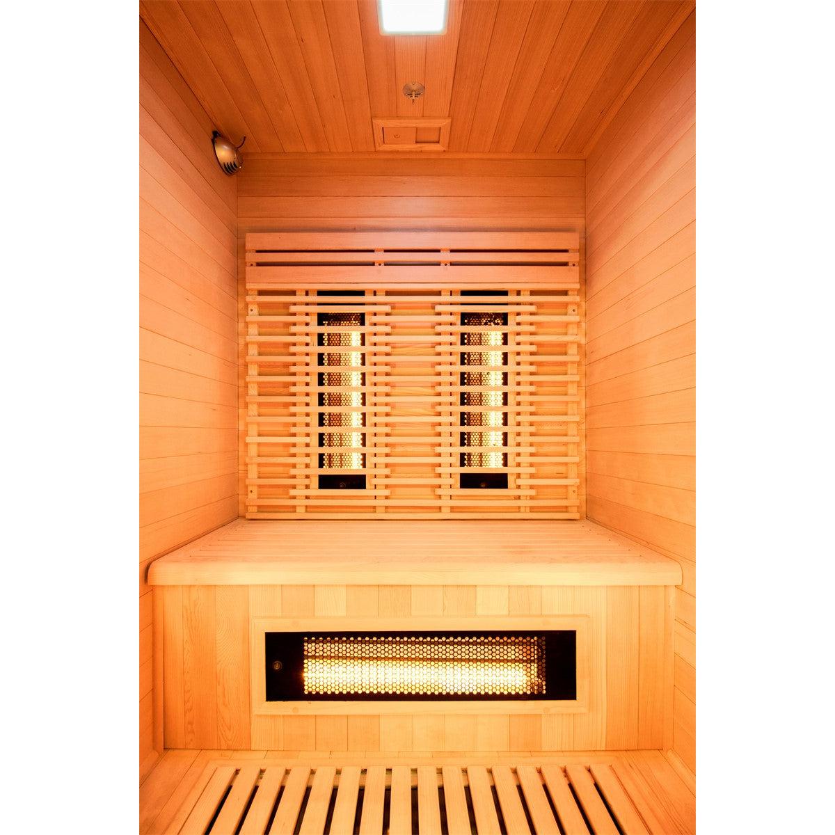 Holl's - Sauna de infrarrojos PureWave EVO - Abeto Canadiense 2021 - BricoandPool