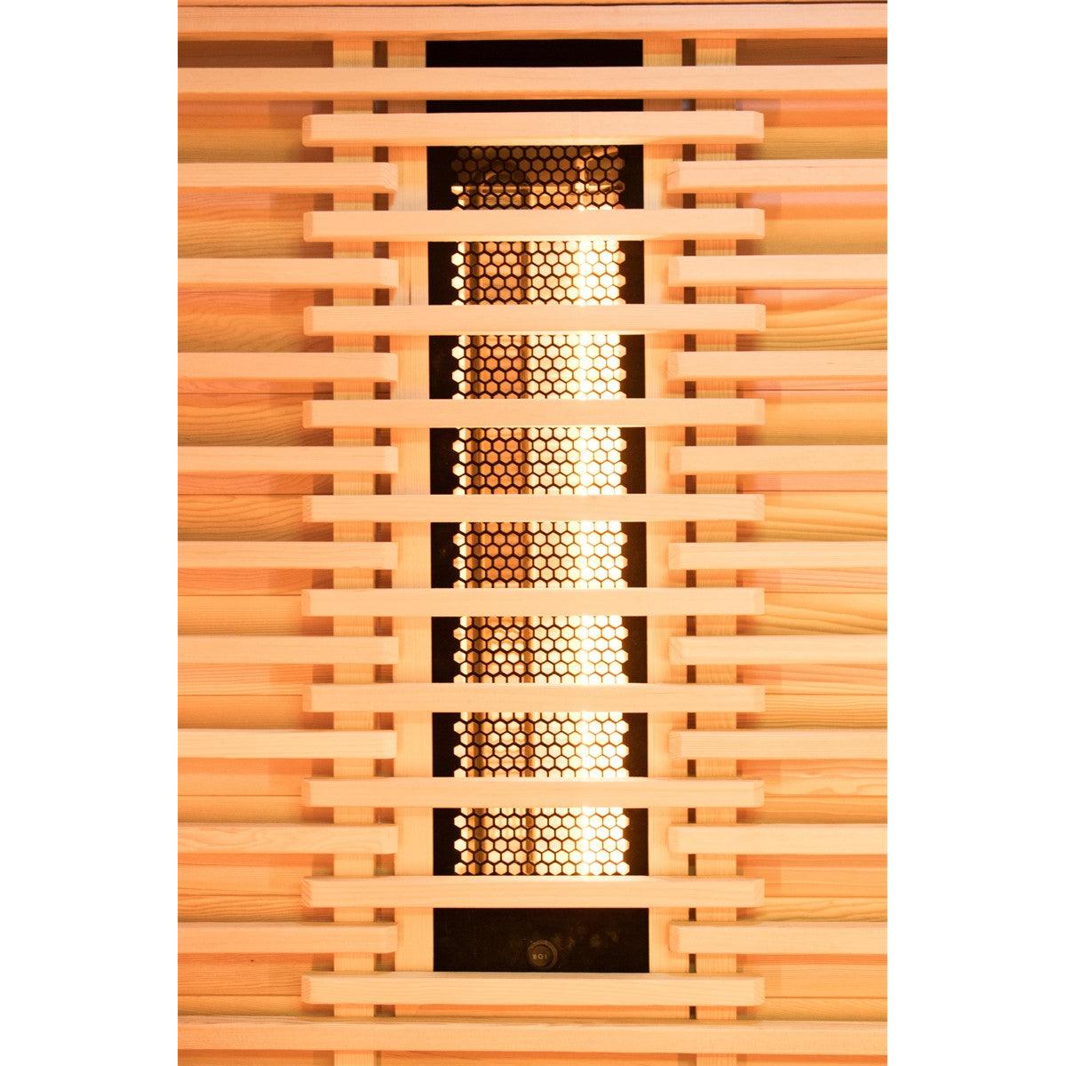 Holl's - Sauna de infrarrojos PureWave EVO - Abeto Canadiense 2021 - BricoandPool