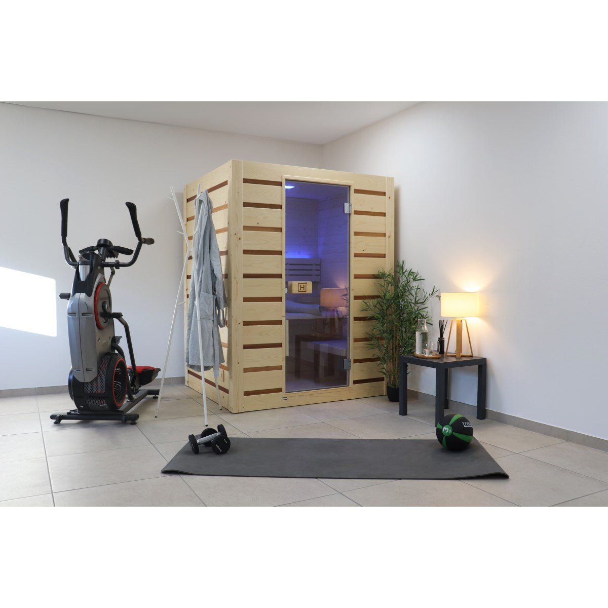 Holl's - Sauna Finlandesa Eccolo de 2 plazas - BricoandPool