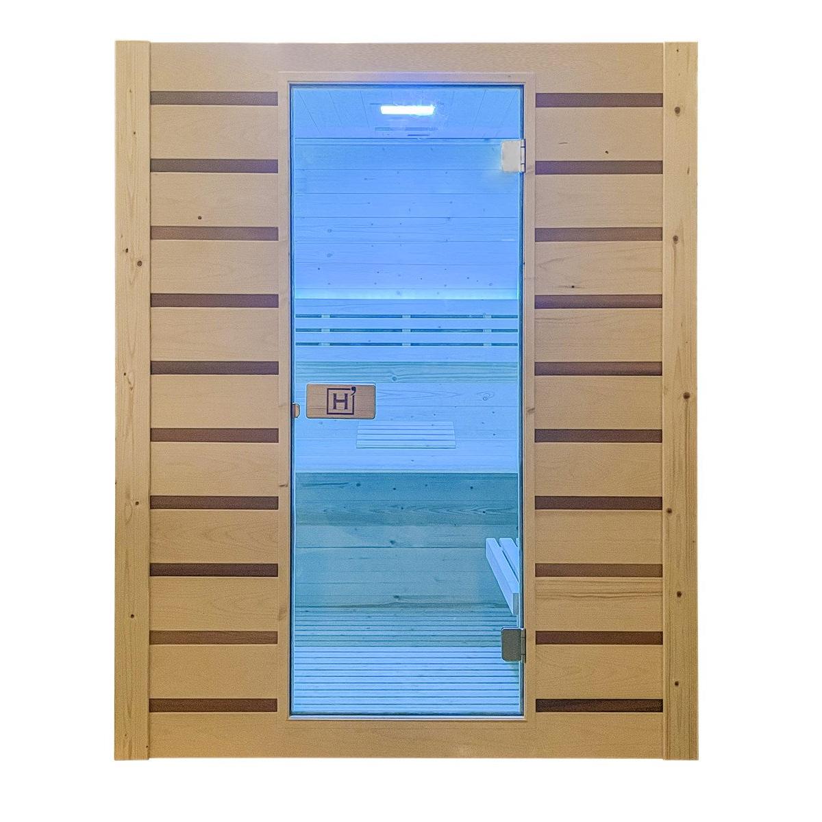 Holl's - Sauna Finlandesa Eccolo de 2 plazas - BricoandPool