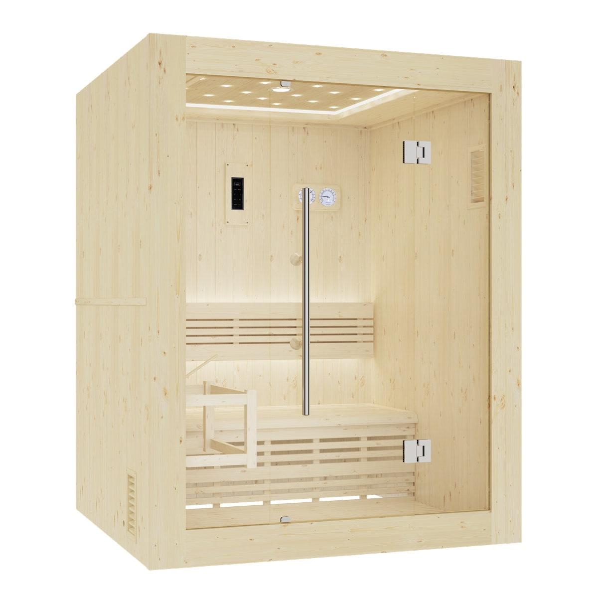 Holl's - Sauna Finlandesa Utopia 2/3 plazas - BricoandPool