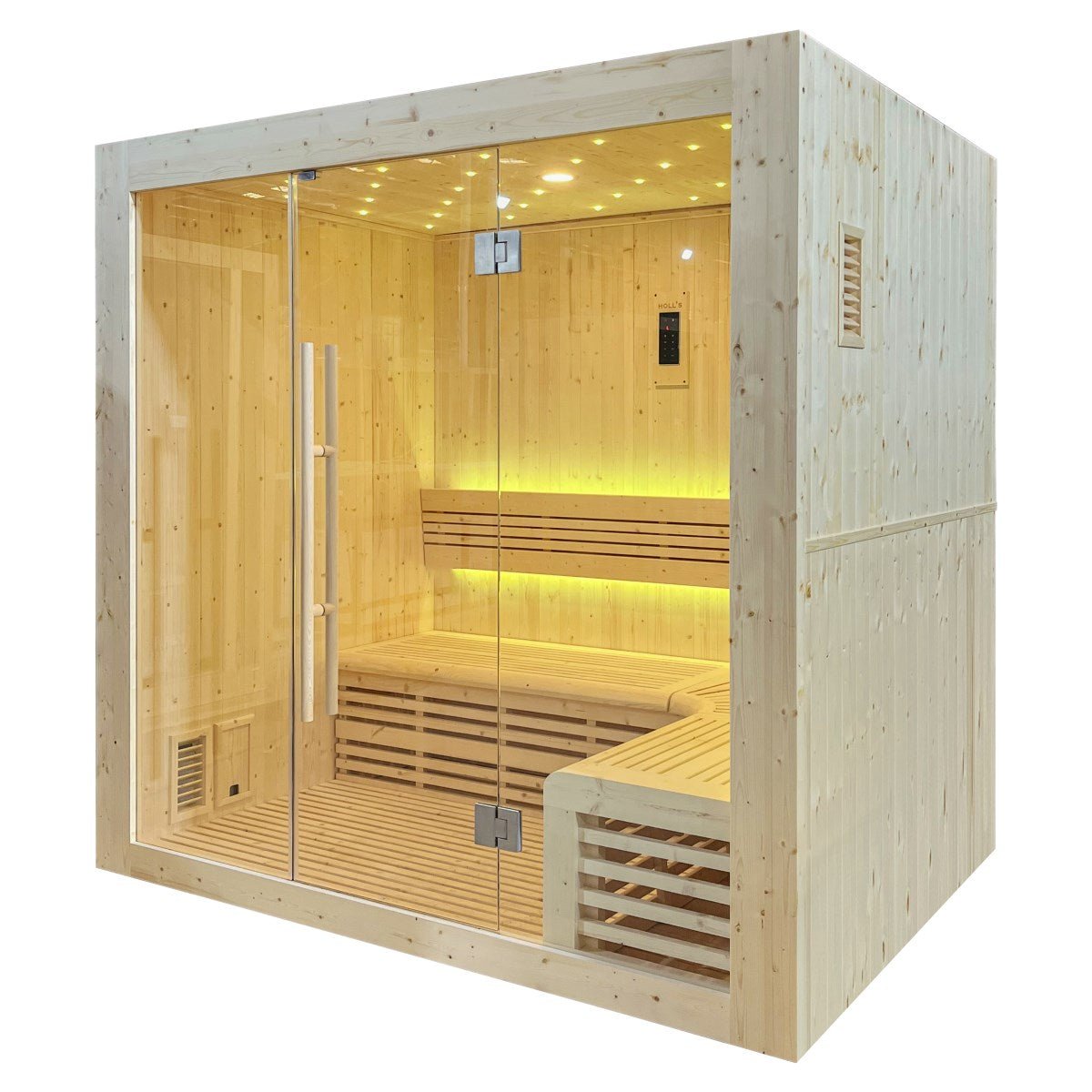 Holl's - Sauna Finlandesa Utopia de 4 plazas - BricoandPool