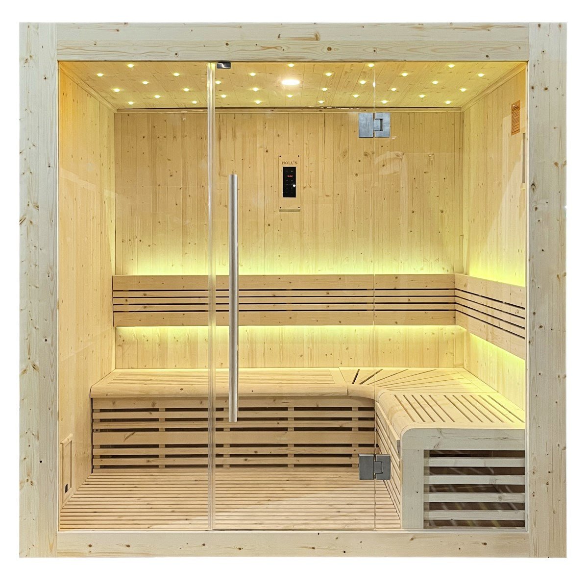 Holl's - Sauna Finlandesa Utopia de 4 plazas - BricoandPool