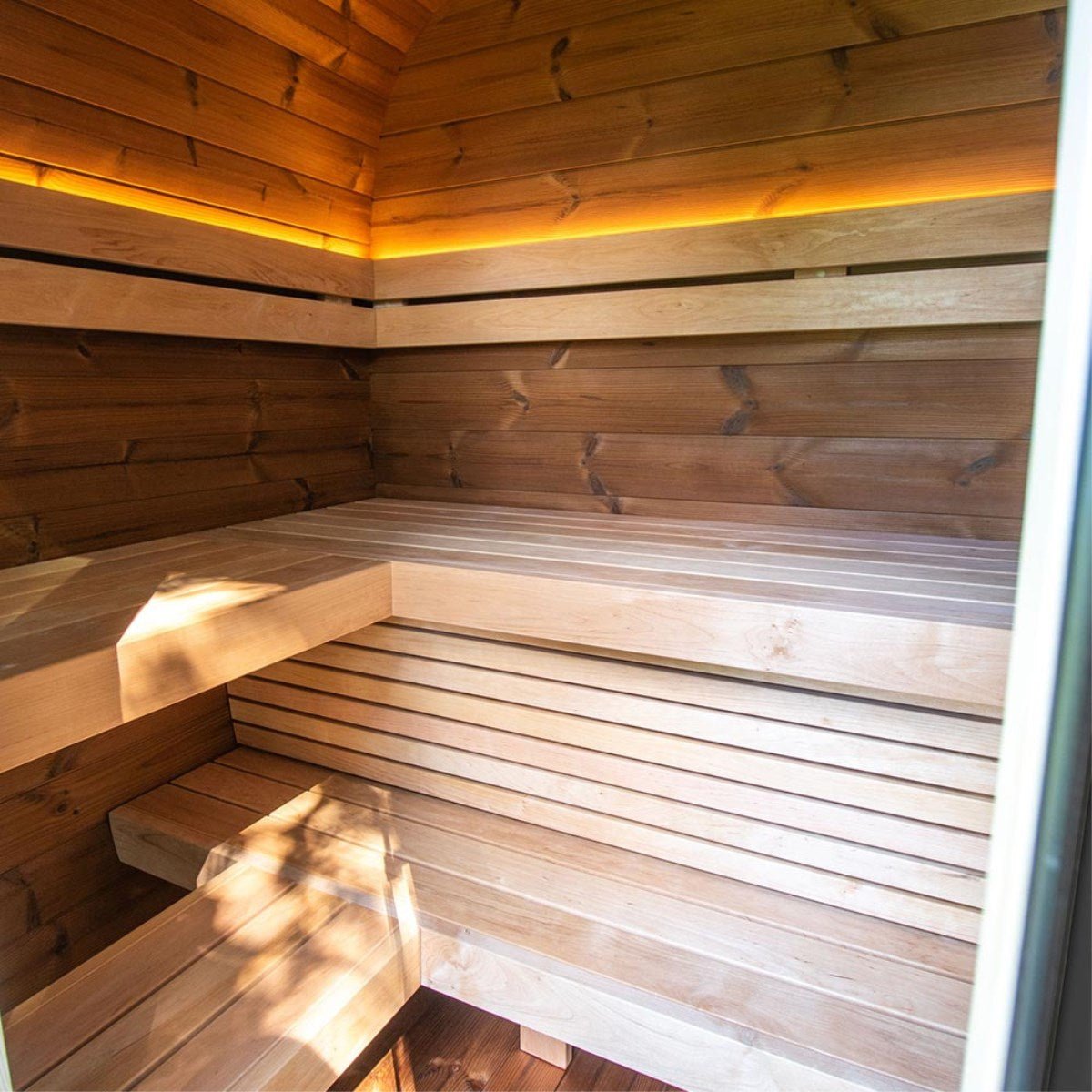 Holl's - Sauna Onyxia Cube Thermowood - BricoandPool