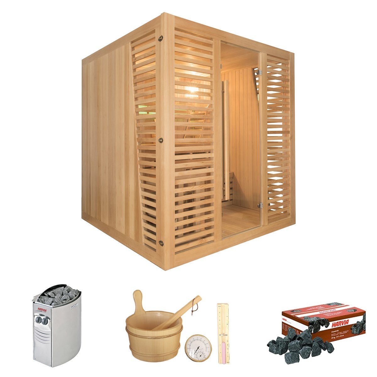 Holl's - Sauna veneciana de 4/5 plazas - BricoandPool