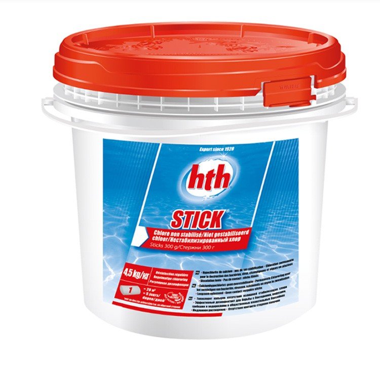 HTH - Cloro Stick 300 gr 4,5 kg - BricoandPool