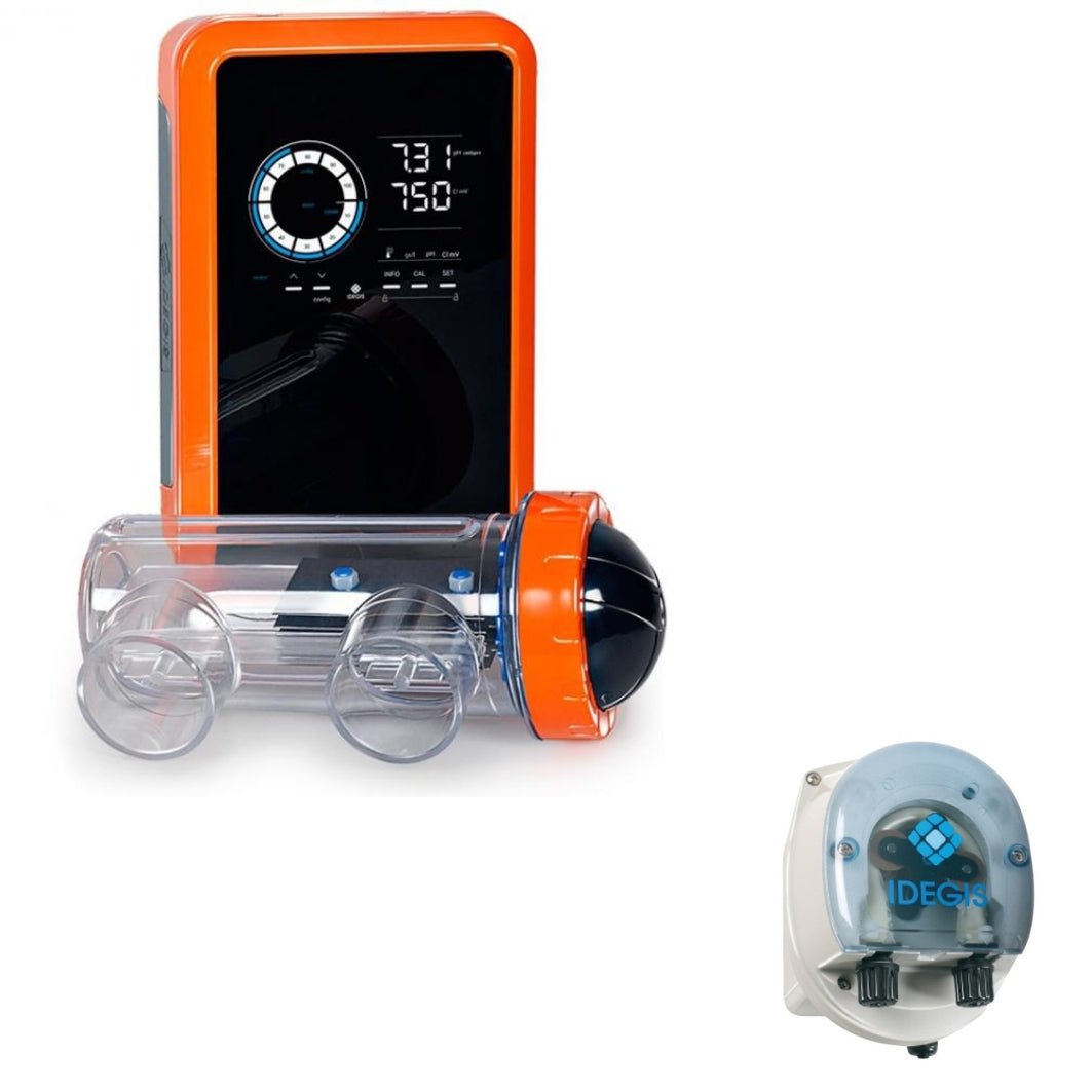 Idegis - Clorador salino Tecno 2 + Bomba de Ph - BricoandPool