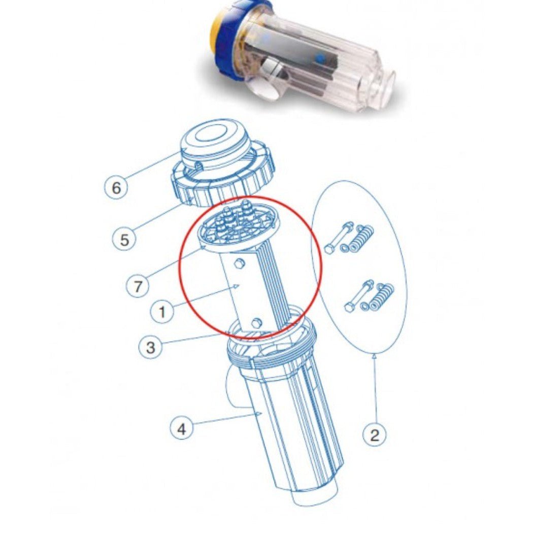 IDEGIS - Electrodo célula IDEGIS + - BricoandPool
