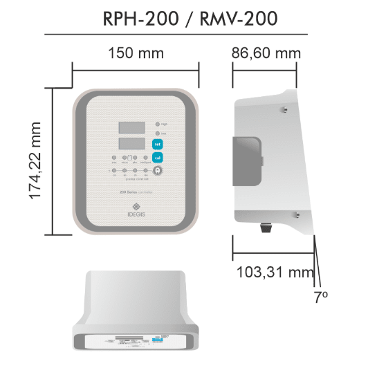 Idegis Regulador PH 200 - BricoandPool