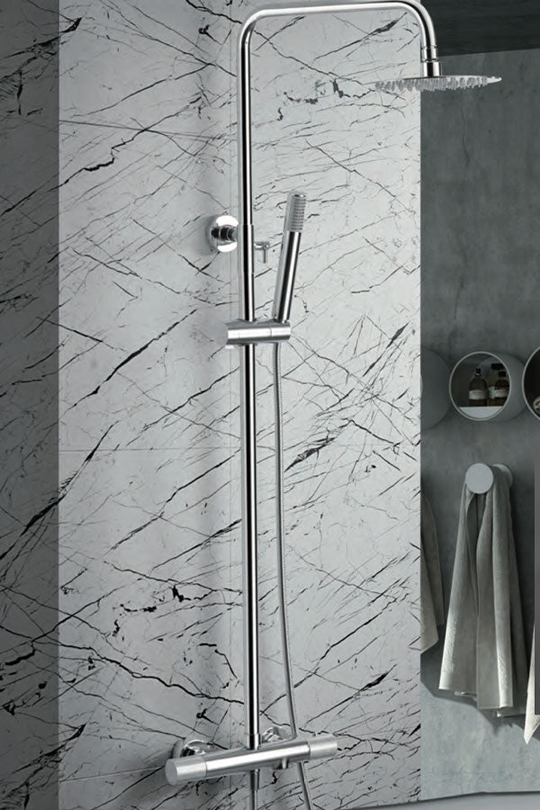 Imex - Conjunto de bañera termostático Line - BricoandPool