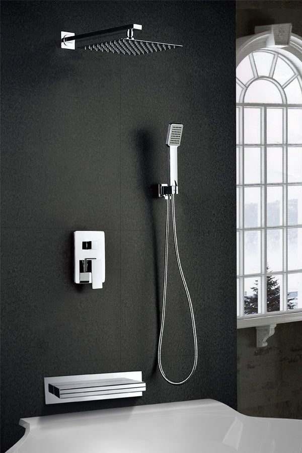 Imex - Conjunto de ducha empotrado monomando Java - BricoandPool