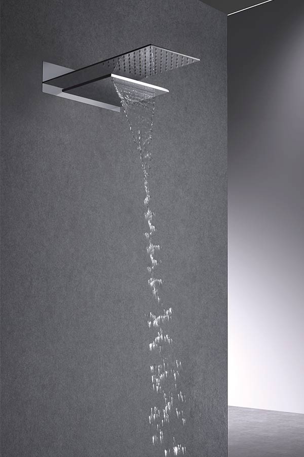 Imex - Conjunto de ducha empotrado termostático Rodas - BricoandPool