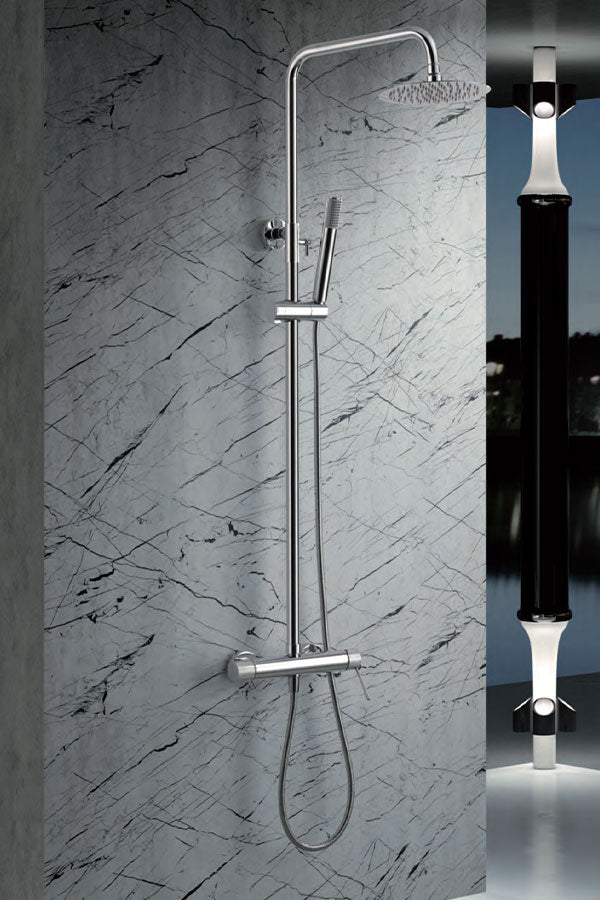 Imex - Conjunto de ducha monomando Line - BricoandPool