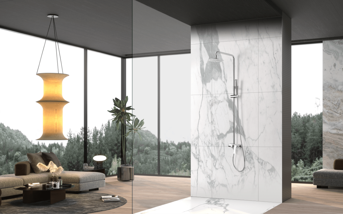 Imex - Conjunto ducha monomando Delos - BricoandPool