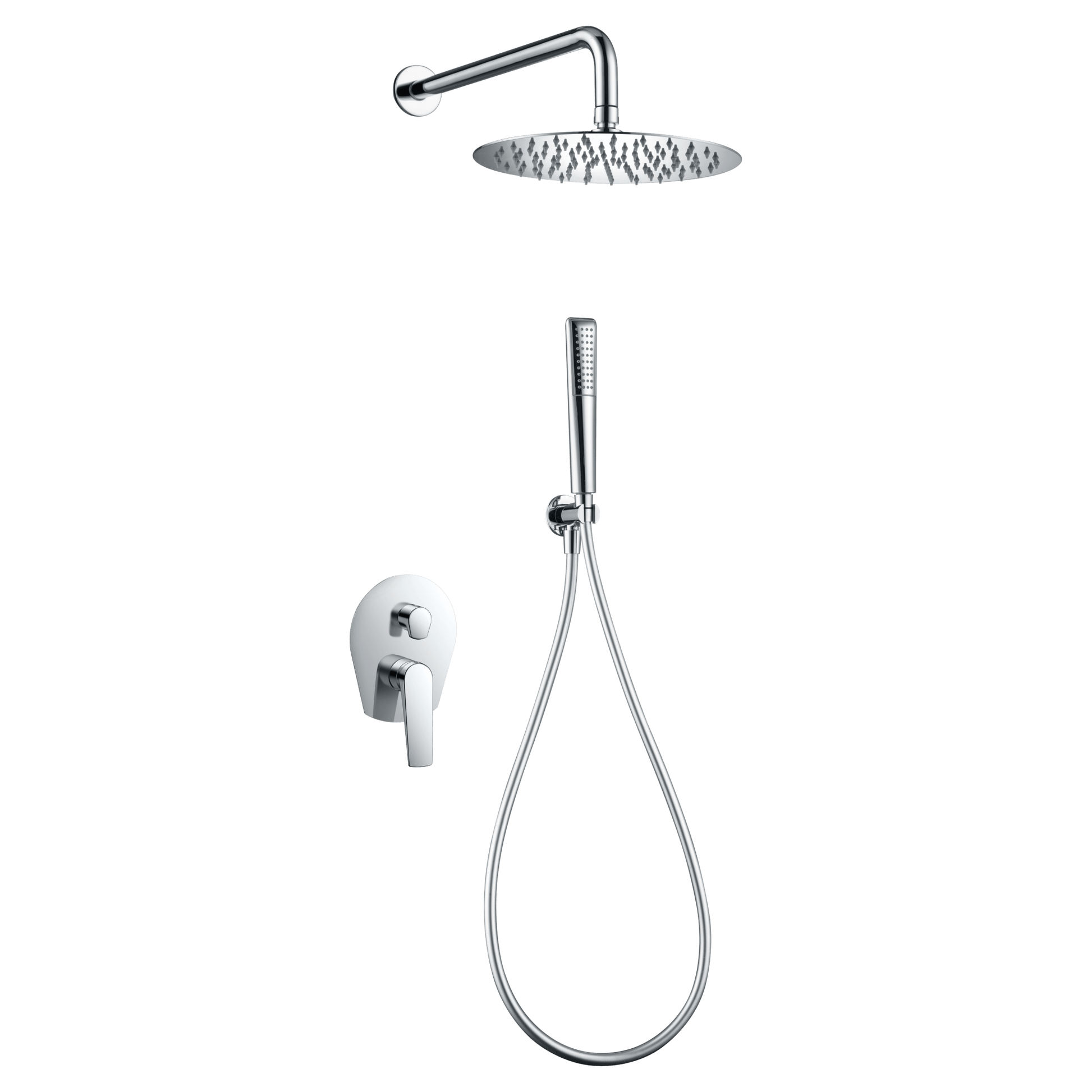 Imex - Conjunto ducha monomando empotrado Delos - BricoandPool